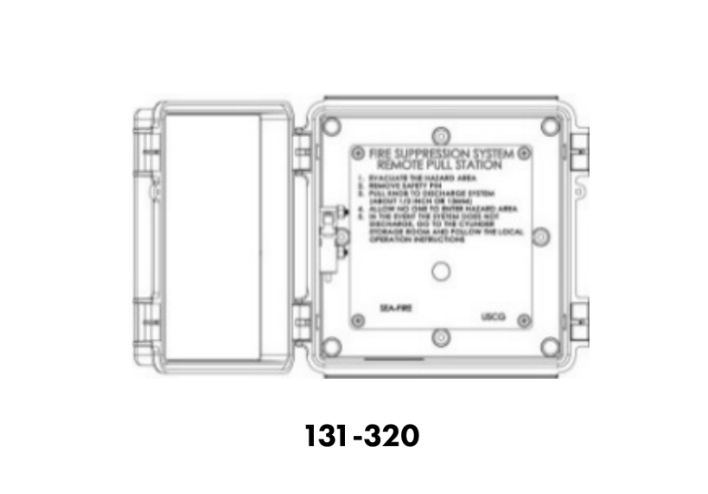 Fire Cabinet Pull Box - 6" x 6" x 3"