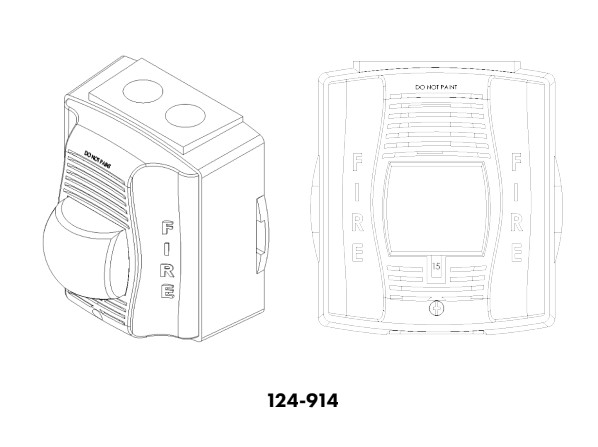 Sea-Fire Horn Strobe 12/24 V, Waterproof