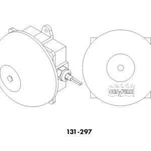 Sea-Fire Remote Bell 12 VDC with Waterproof Case