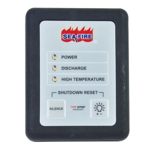 System Monitor and Engine Shutdown Control (MSRS Displays) with High Temp Sensor - Rectangle