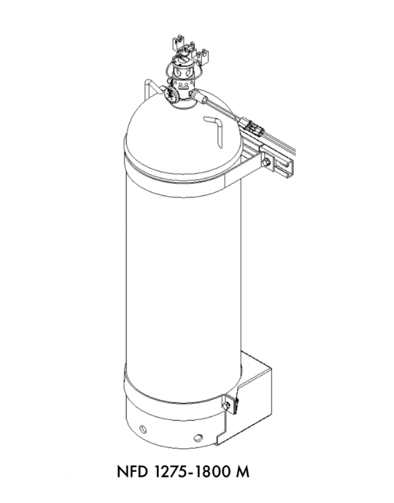 Sea-Fire NFD 1275-1800 M Automatisch - Handmatig Blussysteem