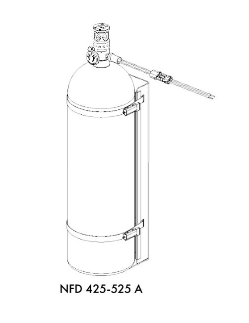 Sea-Fire NFD 425-525 A Automatic - Manual Extinguishing System