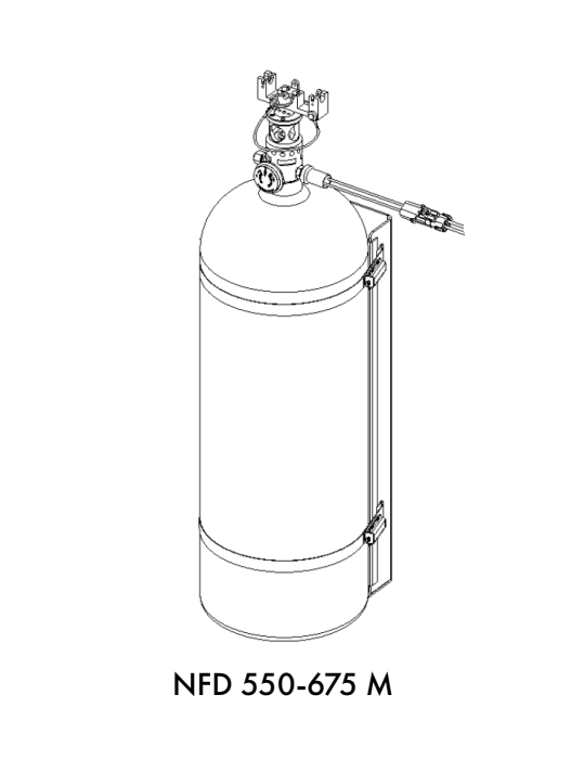 Sea-Fire NFD 550-675 M Automatisch - Handmatig Blussysteem