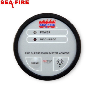Sea-Fire Suppression System Supervisory Panel - Round