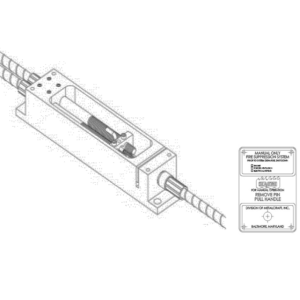 Single Pull Station to Dual Cylinder Discharge Adapter